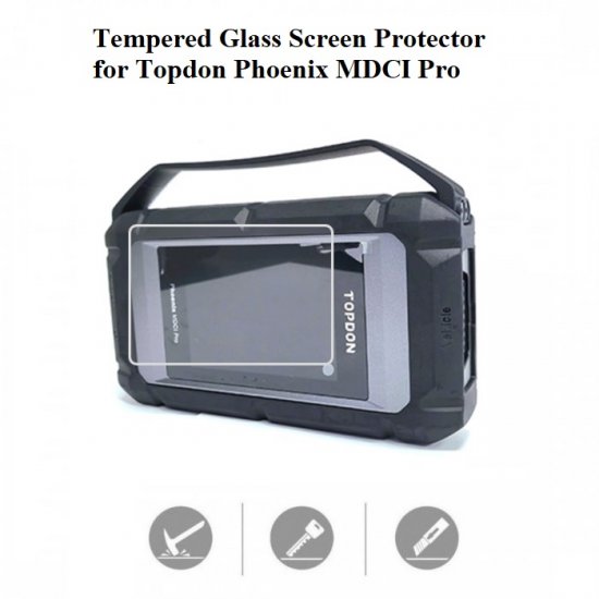 Tempered Glass Screen Protector for Topdon Phoenix MDCI PRO VCI - Click Image to Close